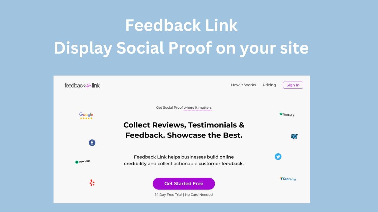 Feedback-Link-Reviews